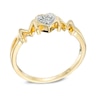 Thumbnail Image 1 of Diamond Accent "MOM" Ring in 10K Gold