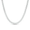 Thumbnail Image 0 of 1.98 CT. T.W. Diamond Tennis Necklace in Sterling Silver - 17"