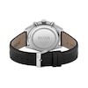 Thumbnail Image 2 of Men's Hugo Boss Champion Chronograph Black Leather Strap Watch with Black Dial (Model: 1513816)