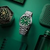 Thumbnail Image 3 of Men's Citizen Tsuyosa Collection Automatic Watch with Green Sunray Dial (Model: NJ0150-56X)