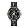Thumbnail Image 0 of Men's Hugo Boss Troper Chronograph Leather Strap Watch with Black Dial and Brown Accent (Model: 1514121)