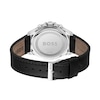 Thumbnail Image 2 of Men's Hugo Boss Troper Chronograph Leather Strap Watch with Black Dial and Brown Accent (Model: 1514121)