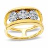 Thumbnail Image 0 of 0.50 CT. T.W. Diamond Open Ladder Ring in 14K Gold