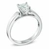 Thumbnail Image 1 of 1.20 CT. Diamond Solitaire Crown Royal Engagement Ring in 14K White Gold (J/I2)
