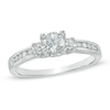Thumbnail Image 0 of 0.75 CT. T.W. Diamond Past Present Future® Engagement Ring in 14K White Gold
