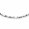 Thumbnail Image 0 of Ladies' 0.95mm Box Chain Necklace in 14K White Gold