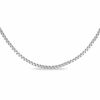 Thumbnail Image 0 of 0.96mm Box Chain Necklace in 14K White Gold - 20"
