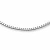 Thumbnail Image 0 of 0.95mm Box Chain Necklace in 14K White Gold - 22"