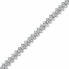 Thumbnail Image 0 of 1.00 CT. T.W. Diamond Miracle Set Overlap Bracelet in 10K White Gold