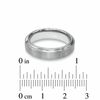 Thumbnail Image 2 of Men's 6.0mm Comfort Fit Tungsten Wedding Band - Size 10