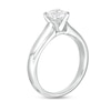 Thumbnail Image 2 of 0.70 CT. Canadian Certified Diamond Solitaire Engagement Ring in 14K White Gold (I/I1)