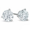 Thumbnail Image 0 of 0.70 CT. T.W. Certified Canadian Diamond Solitaire Stud Earrings in 14K White Gold (I/I2)