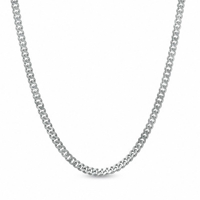 2.0mm Curb Chain Necklace in 14K Gold - 20"
