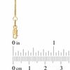 Thumbnail Image 1 of 2.0mm Curb Chain Necklace in 14K Gold - 20"