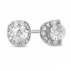 Thumbnail Image 0 of 0.50 CT. T.W. Certified Canadian Diamond Earrings in 14K White Gold