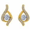 Thumbnail Image 0 of Sirena™ 0.33 CT. T.W. Diamond Illusion Drop Earrings in 14K Gold