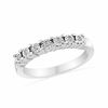 Thumbnail Image 0 of 0.10 CT. T.W. Diamond Band in 10K White Gold