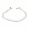 Thumbnail Image 1 of Child's 3.0mm Cultured Freshwater Pearl Bracelet in 14K Gold - 5.5"