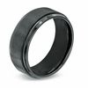Thumbnail Image 1 of Men's 9.0mm Black Titanium Comfort Fit Wedding Band - Size 10