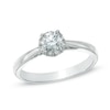 Thumbnail Image 0 of 0.50 CT. T.W. Certified Canadian Diamond Engagement Ring in 14K White Gold (I/I1)