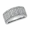 Thumbnail Image 0 of 1.00 CT. T.W. Diamond Icicle Ring in 10K White Gold