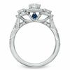 Thumbnail Image 2 of Vera Wang Love Collection 0.95 CT. T.W. Diamond Three Stone Twist Shank Engagement Ring in 14K White Gold