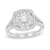 Thumbnail Image 0 of 1.25 CT. T.W. Canadian Certified Diamond Split Shank Engagement Ring in 14K White Gold (I/I1)