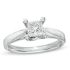 Thumbnail Image 0 of Celebration Canadian Ideal 0.70 CT. Princess-Cut Diamond Ring in 14K White Gold (I/I1)