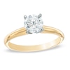 Thumbnail Image 0 of 1.00 CT. T.W. Certified Diamond Solitaire Engagement Ring in 14K Gold (J/I3)