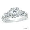 Thumbnail Image 0 of Vera Wang Love Collection 1.20 CT. T.W. Diamond Frame Engagement Ring in 14K White Gold