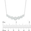 Thumbnail Image 1 of 1.00 CT. T.W. Composite Diamond Necklace in 10K White Gold