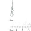 Thumbnail Image 1 of Ladies' 1.5mm Sparkle Chain Necklace in Sterling Silver - 16"