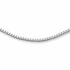 Thumbnail Image 0 of 0.7mm Box Chain Necklace in 14K White Gold - 24"
