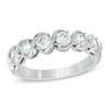 Thumbnail Image 0 of 1.00 CT. T.W. Certified Canadian Diamond "S" Anniversary Band in 14K White Gold (I/I1)