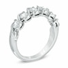 Thumbnail Image 1 of 1.00 CT. T.W. Certified Canadian Diamond "S" Anniversary Band in 14K White Gold (I/I1)
