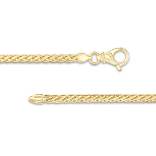 3.4mm Wheat Chain Necklace in 10K Gold - 22"|Peoples Jewellers