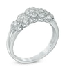 Thumbnail Image 1 of 0.33 CT. T.W. Diamond Five Stone Frame Ring in 10K White Gold