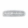 Thumbnail Image 1 of 0.25 CT. T.W. Baguette Diamond Band in 10K White Gold