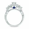 Thumbnail Image 2 of Vera Wang Love Collection 1.45 CT. T.W. Princess-Cut Diamond Three Stone Engagement Ring in 14K White Gold