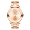 Thumbnail Image 0 of Ladies' Movado Bold® Rose-Tone Crystal Watch (Model: 3600086)