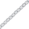Thumbnail Image 0 of 0.25 CT. T.W. Diamond Tennis Bracelet in Sterling Silver - 7.25"