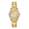 Thumbnail Image 0 of Ladies' Citizen Eco-Drive® Silhouette Crystal Accent Watch with Champagne Dial (Model: FE1122-53P)