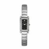 Thumbnail Image 0 of Ladies' Bulova Crystal Accent Watch with Rectangular Black Dial (Model: 96L202)