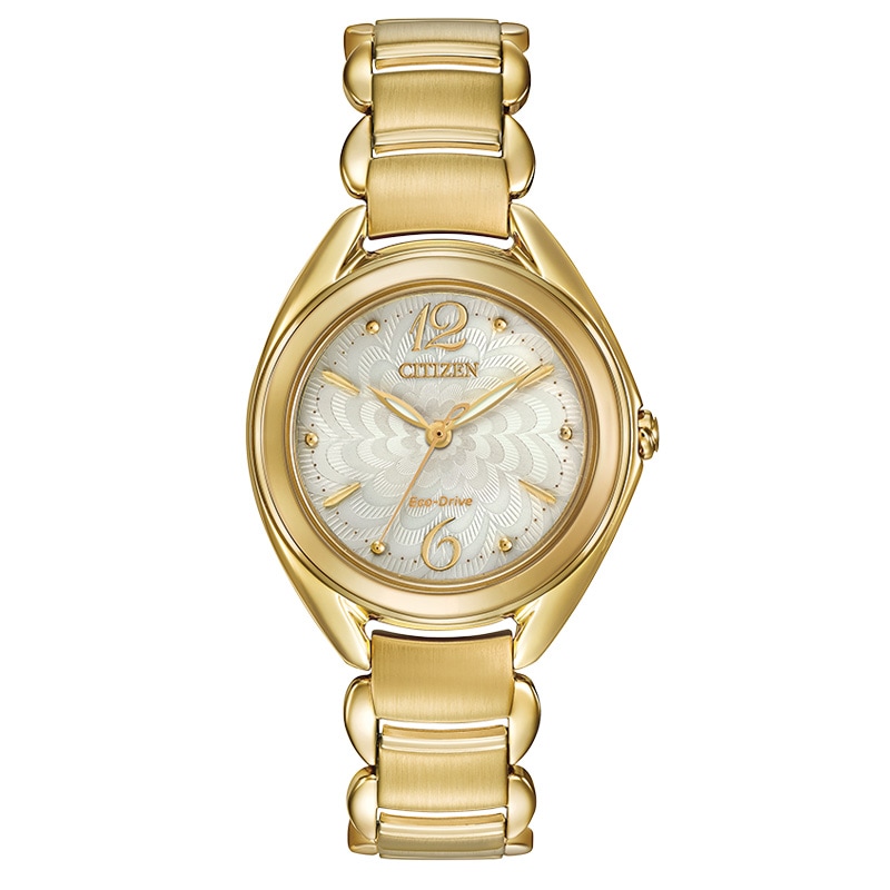 Ladies' Citizen Eco-Drive® Watch with Ivory Dial (Model: FE2072-89A)