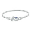 Thumbnail Image 0 of Vera Wang Love Collection 0.23 CT. T.W. Diamond "Love" Bangle in Sterling Silver