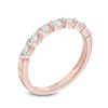 Thumbnail Image 1 of 0.30 CT. T.W. Diamond Seven Stone Anniversary Band in 10K Rose Gold