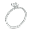 Thumbnail Image 1 of 0.33 CT. T.W. Diamond Solitaire Engagement Ring in 10K White Gold