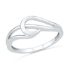 Thumbnail Image 0 of Loop Split Shank Ring in 10K White Gold