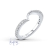 Thumbnail Image 1 of Ever Us™ 0.25 CT. T.W. Diamond Contour Band in 14K White Gold