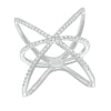 Thumbnail Image 0 of 0.23 CT. T.W. Diamond Orbit Ring in 10K White Gold